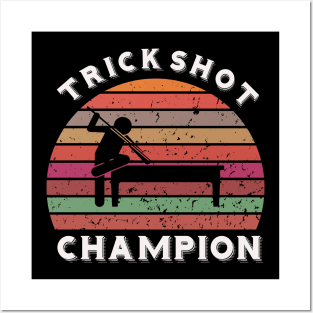 Trick shot billiards champion Posters and Art